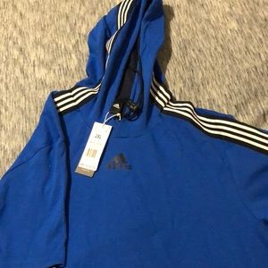 Adidas short sleeve Hoody